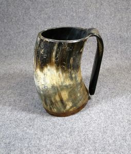 Tazas de Lujo de Cuerno de Búfalo, Recipientes Naturales Artesanales para Beber, Vajilla Premium Hecha a Mano para Restaurante, Hotel, Hogar - Product Image 6