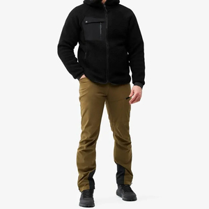 Sweat à capuche zippé pour homme, taille personnalisée, respirant, hiver, 2 pièces, vente en gros, nouveau style, léger, séchage rapide, polaire, coton - Product Image 1