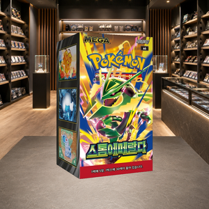 [M6] กล่องการ์ดบูสเตอร์ Storm emeralda เวอร์ชั่นเกาหลี แบบซีล สำหรับร้านค้าปลีกและร้านขายอุปกรณ์งานอดิเรก - Product Image 4