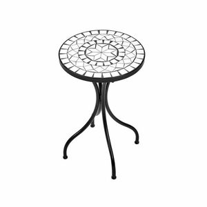Mesa de Centro de Hierro Esmaltado Personalizable, Moderna y Ecológica, con Piedras Preciosas, Mueble Duradero para Sala de Estar - Product Image 6