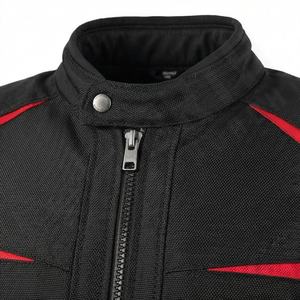 แจ็คเก็ตหนังแท้สำหรับขี่มอเตอร์ไซค์คุณภาพดีที่สุดสำหรับผู้ชาย รุ่นใหม่ล่าสุดสำหรับฤดูหนาว พร้อมแผ่นป้องกันที่ถอดออกได้ สามารถสั่งทำได้ - Product Image 4