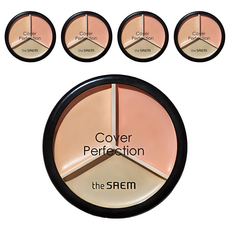 Crema Correttore Tripla Azione The Saem Cover Perfection 13.5g Beige Correttivo a Prezzo Scontato - Product Image 1