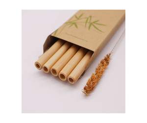 Pailles en bambou écologiques, paille en papier du Vietnam: pailles en bambou durables de qualité et à faible coût, fabriquées à la main au Vietnam - Product Image 3