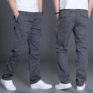 Pantalones Cargo para Hombre de Alta Calidad a Precio Económico, para Trabajo, Senderismo, Uso Diario, Corte Regular, Lona Lavada Antiarrugas - Product Image 5