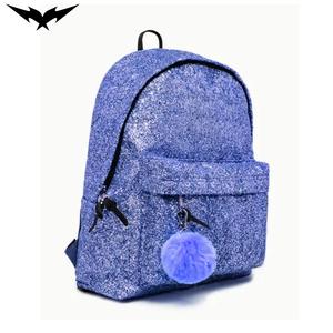 Mochila Impermeable con Diseño de Logotipo Personalizado y Material Brillante para Niños y Estudiantes, Cierre de Cremallera con Logotipo Personalizado - Product Image 2