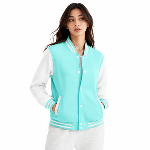 Veste universitaire moderne pour femmes offrant un confort doux, un style tendance et une coupe polyvalente pour le streetwear, les tenues décontractées et l'usage quotidien. - Product Image 1
