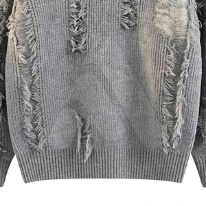 Suéter Moderno para Hombre, Estilo Desgastado, 100% Algodón, Transpirable, Informal, Estilo Urbano, Invierno, Tejido de Punto, 2026 ANTIQUE FASHION AF-MDS-819, Jersey - Product Image 4