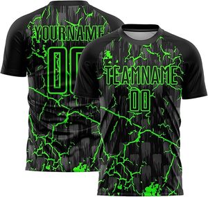 Uniformes de Fútbol Personalizados Unisex |   Conjuntos de Camisetas Deportivas Sublimadas 100% Poliéster, Secado Rápido, Malla Transpirable para Fútbol - Product Image 5