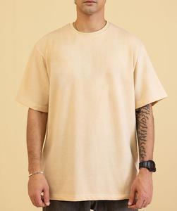 T-shirt Homme en Coton Tricoté à Manches Courtes, Coupe Oversize, Impression 3D Personnalisée, Marque sur Mesure, Vente en Gros - Product Image 6