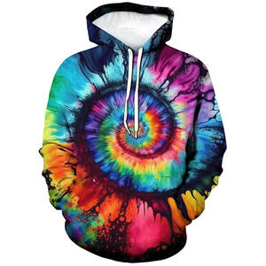 Sudadera con Capucha Personalizada, Impresión Digital Sólida, Tejido Liso Teñido, 350 GSM, Poliéster/Algodón, Felpa, Invierno, con Bolsillos, Corte Regular - Product Image 6