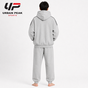 Conjunto Deportivo Clásico para Hombre, Talla Grande, con Sudadera Holgada de Algodón Suave y Pantalones a Juego para un Estilo Casual - Product Image 3