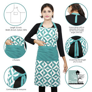 Premium High Quality Washable Reusable Printed <b>Apron</b> for Kitchen Cooking Baking <b>BBQ</b> Chef Use - Product Image 4