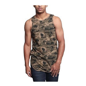 Débardeur sans manches XL en coton pour homme, maillot simple imprimé et élégant pour l'été, décontracté pour la course à pied, nouvelle collection - Product Image 1