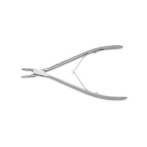 Cisaille à os manuelle réutilisable en acier inoxydable 19 cm 3 mm, instrument chirurgical de haute précision pour la chirurgie neurochirurgicale et de la colonne vertébrale, orthopédie - Product Image 2