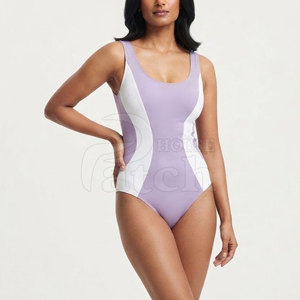 Traje de Baño de Una Pieza para Mujer, Estilo Deportivo, Personalizado, con Estampado por Sublimación, de Secado Rápido, Tejido Elástico, para Playa, Piscina y Deportes - Product Image 5