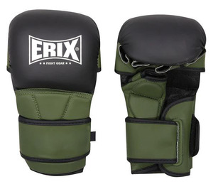 Gants de MMA en cuir robustes avec sangle de poignet réglable et fermeture auto-agrippante pour hommes et femmes, entraînement, sparring, arts martiaux, boxe - Product Image 3