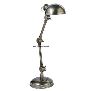 Hot Selling Silver Color Bulb <b>Desk</b> Table Lamps Easy Installation For Table Top Accessories Rotatable Metal - Product Image 1