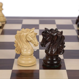 ILAHI's Eco-Friendly Rustic Polished Rectangle <b>Chess</b> <b>Board</b> Game 100% Handmade Pure Wood Animal/Love Style Customized Size <b>Chess</b> - Product Image 1