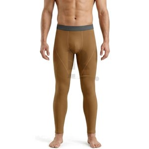 Modern <b>Compression</b> <b>Tights</b> <b>for</b> <b>Men</b> Supportive Elastic Waist Athletic Workout Quick Dry Breathable Stretch Fabric <b>for</b> Running - Product Image 2