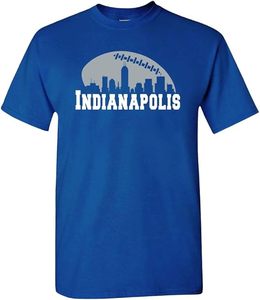 T-shirt Kansas City Football Skyline en coton rouge, thème sportif, vêtements unisexes, lavable en machine - Product Image 4