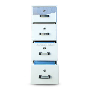 Fireproof Filing Cabinets WELKO FRC3 KEY White - Product Image 1