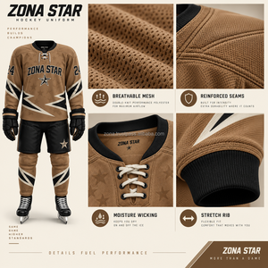 Custom Air <b>Knit</b> Hockey Jersey <b>Kit</b> Sublimated Breathable Mesh Hockey Shirt Pants Socks Set Wholesale Youth Adult OEM Team Wear - Product Image 2
