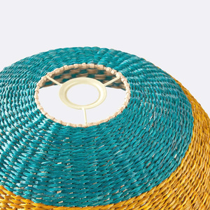 Boho Chic Pendant Lamp Handmade Seagrass <b>Light</b> Fixture For Cafe Restaurant Natural Hanging Lamp For Interior Styling - Product Image 4