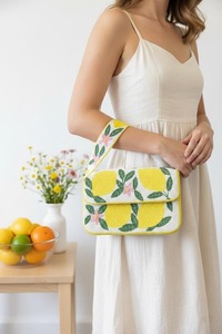Bolso floral con cuentas y asa, bolso de hombro, bolso informal, artesanía india, bolso bordado a mano - Product Image 6