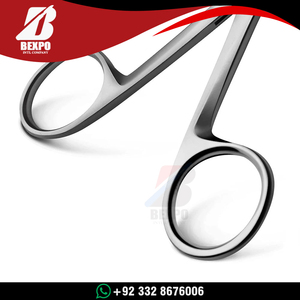 Pinzas de Cocodrilo de Acero Inoxidable Personalizadas de 3-12 cm con Mandíbula Lisa, Instrumento Quirúrgico Manual de Alta Calidad para Otorrinolaringología - Product Image 4