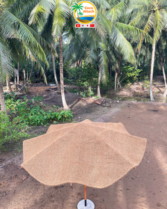 Parasol écologique en fibre de coco naturelle, fait main, pour la décoration de jardins, de complexes hôteliers, d'hôtels et de parcs - Product Image 5
