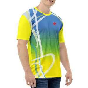 Servicio OEM Camisetas Sublimadas Transpirables para Hombre, Camisetas Sublimadas para Hombre Cómodas y de Alta Calidad - Product Image 3