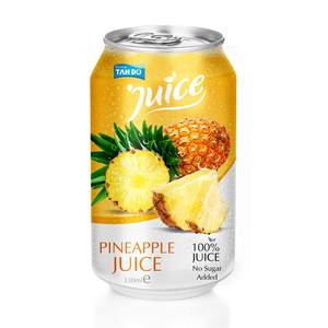 Boisson Tropi Juice 330ml en canette aluminium, 100% purée de fruits, faible teneur en matières grasses, stérilisée, fraîchement pressée, 5 Brix, saveur goyave et pastèque - Product Image 2