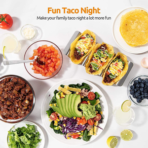 Wholesale Reine International Stainless Steel Taco Holders <b>Stand</b> Rack Tray Style Oven/Dishwasher/Grill Safe Eco-Friendly Durable - Product Image 3