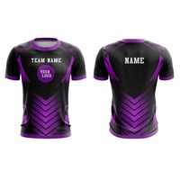 Camiseta de Fútbol Personalizada para Hombre, Ropa Deportiva Personalizada para Equipos de Fútbol, Camiseta de Poliéster con Estampado por Sublimación para Uso en Partidos