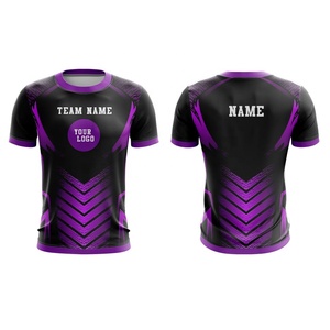เสื้อฟุตบอลผู้ชายออกแบบเอง ชุดกีฬาสำหรับทีมฟุตบอล เสื้อโพลีเอสเตอร์พิมพ์ลายแบบซับลิเมชั่นสำหรับใช้ในการแข่งขัน - Product Image 2