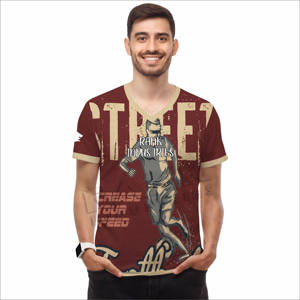 Camisetas 100% algodón para hombre, corte holgado, camisetas estampadas para hombre, camisetas para venta en línea - Product Image 1