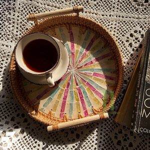 Bandeja de nácar de Vietnam, juego de regalo Eid de lujo, la mejor opción, bandeja para servir MOP para Ramadán 2025 de HNH Craft - Product Image 4