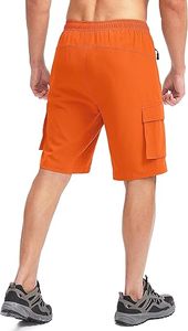 Men's Quick Dry <b>Cycling</b> <b>Shorts</b> With 3D <b>Padded</b> Seat Multi-Pocket Design Gray Summer Wear mtb bike <b>shorts</b> - Product Image 5