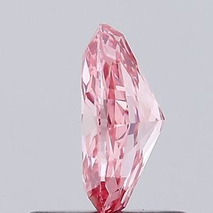 Diamant rose vif fantaisie certifié IGI, cultivé en laboratoire, taille ovale, diamant non monté pour la vente en gros de bijoux fins - Product Image 2