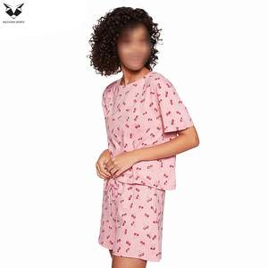 Conjuntos de Verano para Mujer, Diseño de Última Moda, Personalizados, Sublimados, Ropa de Dormir para Exteriores, Conjuntos de Shorts Personalizados - Product Image 3