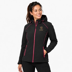 Chaqueta Soft Shell para Mujer, Tejido Premium, Impermeable, Cortavientos, Transpirable, Tejido de Punto para Otoño, Cálida y Ligera para Viajes al Aire Libre - Product Image 5
