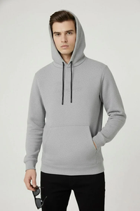 Sudadera con Capucha ''SOSH 4'' para Hombre, Sudadera de Forro Polar con Estampado de la Costa Oeste - Product Image 5