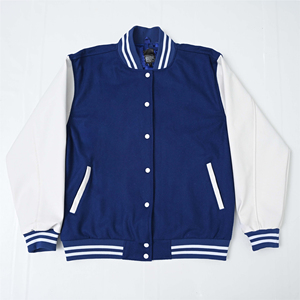 Men's Custom Leather Long Sleeve Baseball <b>Jackets</b> Wholesale Varsity Letterman <b>Jacket</b> Embroidered Chenille <b>Patches</b> Winter - Product Image 3