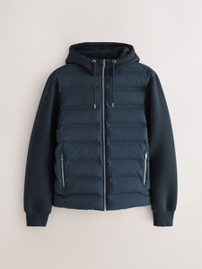 Chaqueta Acolchada con Capucha para Hombre, Logotipo Personalizado, Suministro de Fábrica, 100% Poliéster, Ligera, Cálida, Acolchada, Resistente al Viento, Transpirable, Estilo Vintage, Invierno - Product Image 4