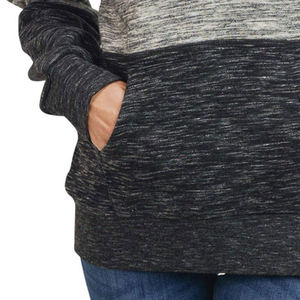 Sudadera con Capucha Cómoda para Mujer con Diseño Sencillo / Sudadera Deportiva con Estampado de Logotipo y Cordones Ajustables - Product Image 5