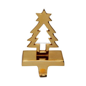 ฮาโลวีนตกแต่งถุงน่องผู้ถือตะขอเดี่ยวสําหรับส่วนบุคคลโต๊ะแสดงอลูมิเนียมหล่อชาวยิว Star ถุงน่องตะขอ - Product Image 2