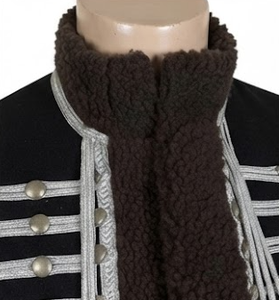 Veste Hussar Noire pour Homme, Style Uniforme en Laine, Col Montant Brodé, Imperméable, Idéale pour Costumes et Spectacles - Product Image 5