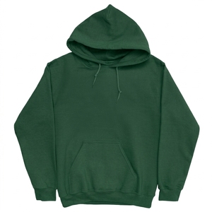 Puff Logo 350gsm Lined Long Spring <b>Hoodie</b> Regular Fit Windproof Custom Eco Friendly Recycled Fleece Unisex Men - Product Image 4