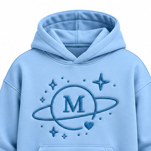 Oversized Hoodie Men Custom Heavyweight Pullover Fleece <b>Sweatshirt</b> Streetwear Regular Fit Casual Training Wear Top 3D <b>Embroidery</b> - Product Image 5