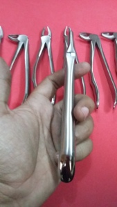 Forceps professionnel pour l'extraction des molaires supérieures, équipement chirurgical dentaire, construction de mâchoire de précision en acier inoxydable durable - Product Image 3